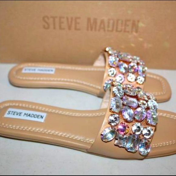 Steve Madden Jewel Embellished Sandals - Picture 4 of 6